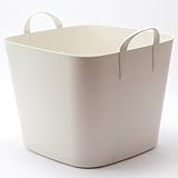 stacksto(スタックストー) バケット L BAQUET 40L ホワイトグレー