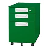 Garage スチール製カラーワゴン 3段 カラーマルシェ SH-046SC-3 パセリグリーン