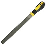 uxcell ヤスリ　マイ・　スクエアヤスリ　　ダブルカット　　ブラック　イエロー