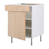 IKEA(イケア) FAKTUM ネクスス バーチ材突き板 40 cm 69890594 Bキャビ 棚板/ 引出/扉、ネクスス バーチ材突き板