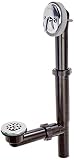 Watco Manufacturing 500-TQ-ABS-CP 1.5-Inch ABS Piping Quick Adjust Trip Lever Tubular Plastic Drain 