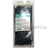 GREEN ACE 結束バンド 黒 100本入 B4820 146872