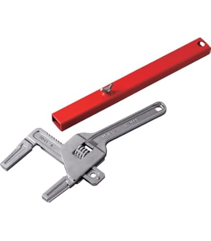 Amazon | HIT アルミ縦型モーターレンチ バイオレット AOM68V | パイプ