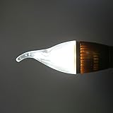 Lixada E12 6W LEDキャンドルライト　シャンデリアランプ　スポットライト　ハイパワーAC85-265V　電球色＆昼白色＆調光対応 （塗装カラーゴールデン）