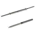 LAG & Swageスタッドターンバックル1 / 8 "ケーブルステンレススチールt316 Marine Grade Hand Swage