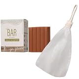 TheBAR 固形シャンプー 日本製 低刺激 泡立ち 機能性成分配合 高濃度 オーガニック シャンプーバー フローラルピュアブーケの香り 泡立てネット付き