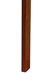 【２×４材/ツーバイフォー材】 DIY素材 国産杉（新材） 厚38ｍｍ×幅89ｍｍ×長さ1170ｍｍ 屋外用塗装仕上げ MB(ミディアムブラウン)色