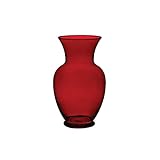 Syndicate Sales 11' Spring Garden Vase, Ruby [並行輸入品]
