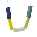 Silicone teething bead necklace for babies & Mommas, 100% safe , BPA free , soft jewelry soothing re