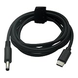 DELL ノートパソコン 用 PD 充電ケーブル USB-C 変換アダプター ケーブル デル 変換アダプタ USB Type-C TO DELL ACアダプター 4.5x3.0mm （外径4.5mm-内径3.0mm）65W出力対応 トリガーケーブル 1.5メートル