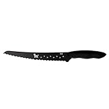 貝印 KAI ねこ の パン切り 包丁 Nyammy AB5804 黒猫カラー