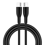 iPhone 16 USB-C to USB-C ケーブル 【PD対応 3A 急速充電 絡まないケーブル】タイプc ケーブル シリコン素材採用 Type-C ケーブル シリコン素材採用 iPhone 16 / 15 / Galaxy iPad Pro MacBook Pro/Air 各種対応 (1.83m ブラック)