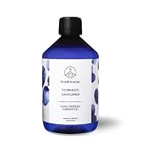 【フロリハナ公式】 サンフラワーオイル ヒマワリ油・未精製・オーガニック 500ml [ Sunflower ]【 天然 無添加 エコサート認証 有機栽培 植物性 キャリアオイル ベースオイル マッサージ スキンケア コスメ 化粧品 フランス Florihana 】