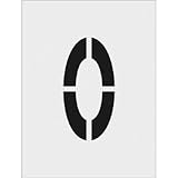 アイマーク:IM ステンシル O 文字サイズ250×125mm AST-O250125 型式:AST-O250125