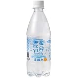 友桝飲料 蛍の郷の天然水 スパークリング 500ml×24本
