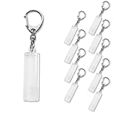 ハメパチ キーホルダー パーツ スティック型 10個セット OPP袋付