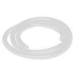 uxcell　シリコーンチューブ　ウォーターパイプ　エアホース　半透明　ビール　　7mm x 10mm 　1M長さ