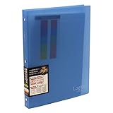 ナカバヤシ ロジカルバインダーノート ワイド A4 ブルー BN-A402A-B