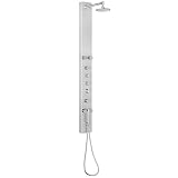 Vigo VG08001 Shower Panel System with Round Rain Shower Head