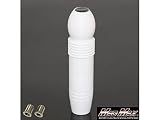DENMA MAX シフトノブ 200mm 変換アダプター付き ホワイト