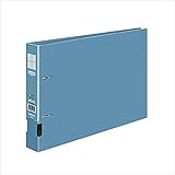 コクヨ(KOKUYO) ファイル リングファイル A4 横E型 300枚収容 青 フ-FD435NB