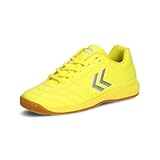 [ヒュンメル] サッカーシューズ アピカーレ5 IN ジュニア キッズ ライムイエロー×シルバー(3295) 20.0 cm