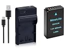 NinoLite 3点セット EN-EL20 / EN-EL20A 互換 バッテリー +USB型 充電器 +海外用交換プラグ dc125enel20