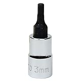 WILLIAMS 1/4" DR HEX LONG BIT SOCKET (35063) 1/4"ドライブ ヘックスロングビットソケット 3mm JHW35063