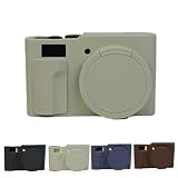 For LUMIX DC-TZ99/ZS99 ケース 保護カバー シリコン保護ケース 柔らかい 耐衝撃 スリム ソフト ケースカバー 落下防止保護 傷つきにくい 全面保護型 for TZ99 専用収納ケース カバー アクセサリー