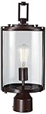 Minka Lavery 73066-246 1-Light Ladera Post Mount Lighting, Alder Bronze Finish by Minka Lavery