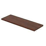 ワイエムワールド 天井つっぱり 書棚 本棚 スラスト 幅60cm 奥行19cm 専用 棚板2枚セット 【カラー：ウォールナット】 00-135