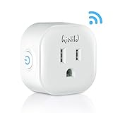 スマートソケット Hiwild スマートプラグ スマートコンセントWiFi制御 家電スイッチ Android/IOS対応 Alexa Echo/Google Home対応 (角丸正方形) (1セット)