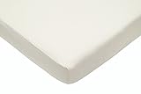 TL Care Knit Fitted Cradle Sheet made with Organic Cotton, Natural Color