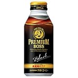 サントリー プレミアムボス ブラック 390gボトル缶×24本入×(2ケース)