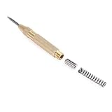 チョンチョンチョンのような半自動スプリングタイプのセンターパンチロケーター真鍮ガラスストライカーの壊れたウィンドウ