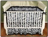 Sin in Linen Zebra Stripe Baby Play Blanket