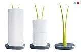 「Sprout」装飾紙タオルホルダー＆トイレットペーパーホルダーby Comfify – 垂直カウンタートップペーパータオルスタンドまたはトイレロールスタンド、トイレ紙ストレージ – 頑丈なno-sl