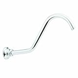 Moen S113 Waterhill 14-Inch Shower Arm, Chrome [並行輸入品]
