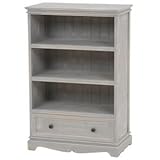 キャビネット シャビーウッドファニチャー 木製 アンティーク加工 ブルー 【代引不可】