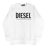 [ディーゼル] トレーナー 00SWFH 0BAWT S-GIR-DIVISION-LOGO メンズ 100 WHITE ホワイト sizeL [並行輸入品]