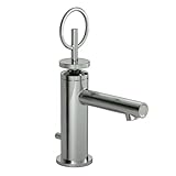 Jado 847001.144 Stoic Single Lever Lavatory Faucet with Loop Handle, Brushed Nickel [並行輸入品]