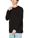 [Printstar(プリントスター)]長袖 5.6オンス CVL ヘビーウェイト 長袖 Tシャツ ブラック 日本 L (日本サイズL相当)