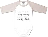 歩道Talk Baby Onesie、ベージュ、6 – 12ヶ月