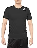 [アディダス] 半袖 Tシャツ テックフィット フィッティド 半袖Tシャツ 47891 メンズ ブラック(GM5040) 日本サイズS相当