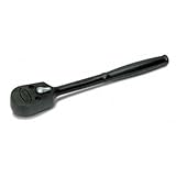 WILLIAMS 1/4" DR ENCLOSED HEAD RATCHET BLACK 5-1/4" (MB-52EHA) 1/4"ドライブ シールドヘッドラチェット 5-1/4インチ インダストリ