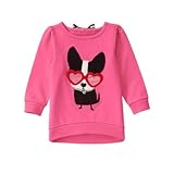 ジンボリー GYMBOREE/ ラブドッグプルオーバー スイートハートピンク トップス長袖Tシャツ 12～18ヶ月【並行輸入】