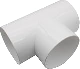 Okryain T型ホース継手 ホース継手 分岐T 換気パイプ用 ホース用配管部品 (100mm)
