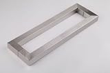 166 rectangular-shapedステンレススチールsus304モダン玄関エントリフロントTimberガラスガレージバーン木製スライドドアプルプッシュハンドル 36 inches / 900
