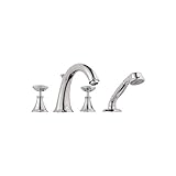 Grohe K25073-18086-EN0 Kensington Roman Tub Filler Deck Mount Kit, Brushed Nickel [並行輸入品]