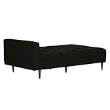 arne ベンチソファ 背もたれ無し ベンチチェアー 長椅子 片肘付き イス ダイニング 2～3人掛け 布張り Baggy SA 4×6 ブラック